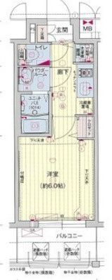 【間取り】 | プレサンス松屋町ファステ