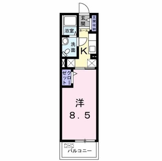 【間取り】 | ヴェルファーレ　Ⅲ | 間取りです。