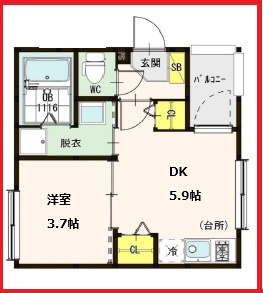 【間取り】 | イルソーレ金町