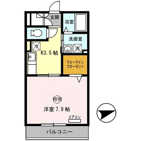 メルレットの間取り