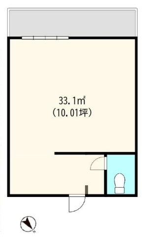板橋区赤塚新町１丁目の店舗一部の間取り