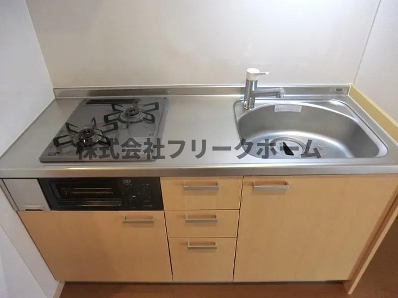 武蔵野市西久保２丁目の賃貸マンションのキッチン