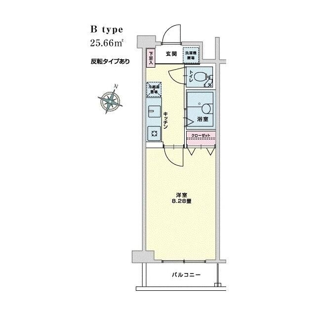 ドルフ喜多見の間取り