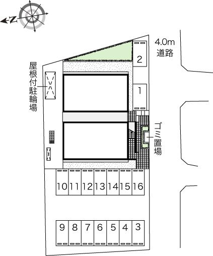 レオパレスサクラⅡのその他共用部分