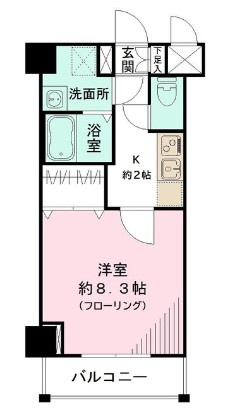 不二ビルの間取り|間取りです。