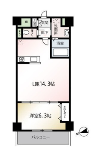 MQuarto新座の間取り