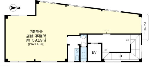 MIDORIKAWA BUILDINGの間取り