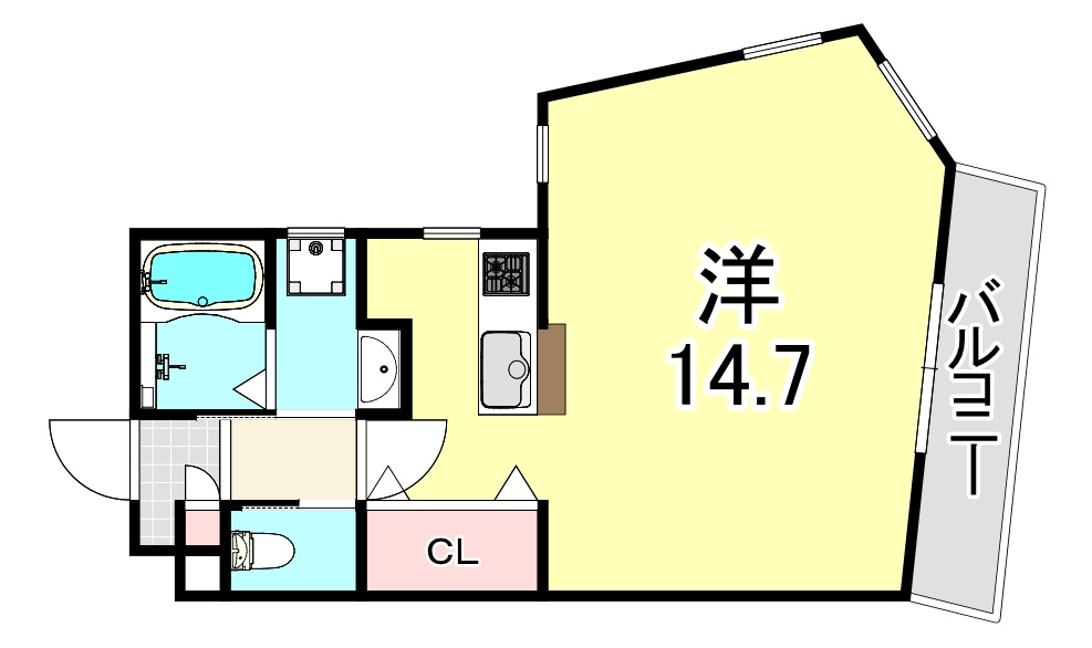 SHIKOKUⅧの間取り