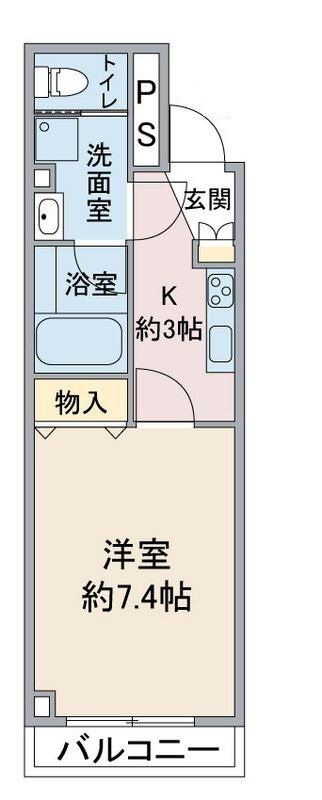 エクスバルＫＹの間取り|間取りです。