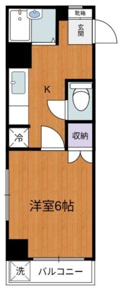 コート山谷の間取り