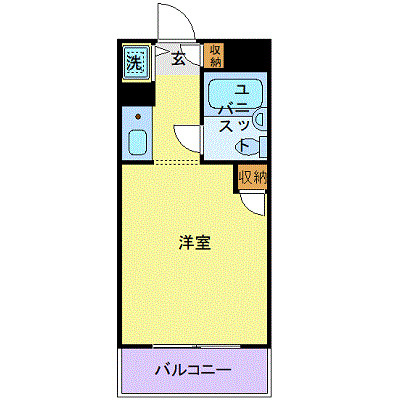 【間取り】 | ユーコート武蔵小杉