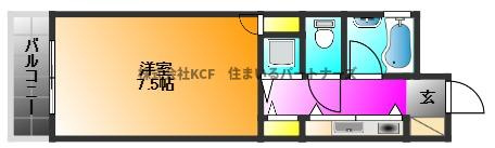 ロマネスク東町の間取り