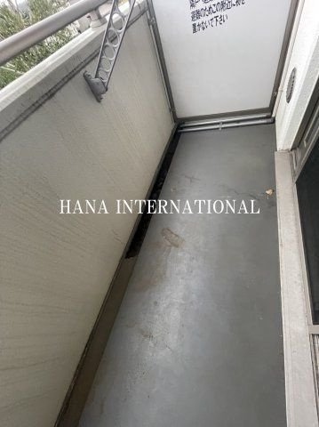 島田マインドタワーのバルコニー