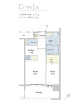新品家具付きマンション博多駅東27(KaGood福岡)の画像