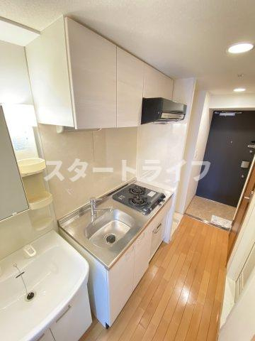 大阪市東淀川区西淡路１丁目の賃貸マンションのキッチン