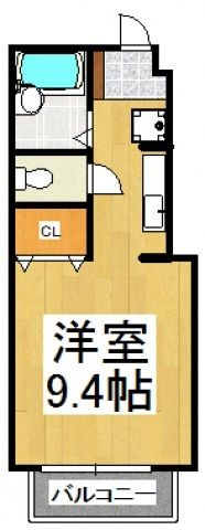 マーメイドの間取り