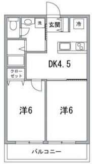 【間取り】 | 富士見マンション | 間取りです。