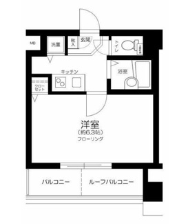 【間取り】 | プレール天王洲アイル弐番館 | 間取りです。