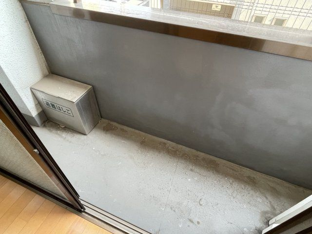 毛塚ビルのバルコニー