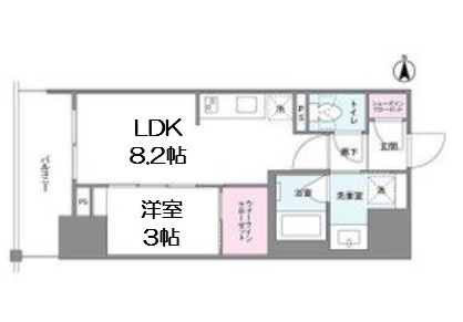 【間取り】 | シーズンフラッツ心斎橋EAST