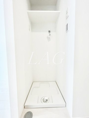 【設備】 | BLOOMのぼりと | 室内洗濯機置き場です。