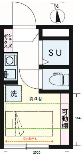 ルミエスタ世田谷の間取り