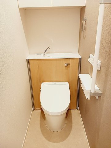 ベル・ファミーユのトイレ|ゆったりとした空間のトイレです