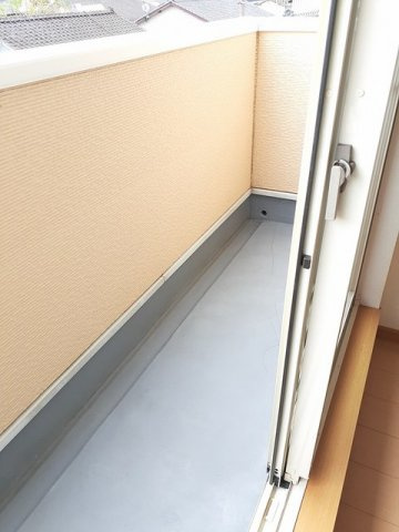 クレメントガーデンハウス　Ａ棟のバルコニー