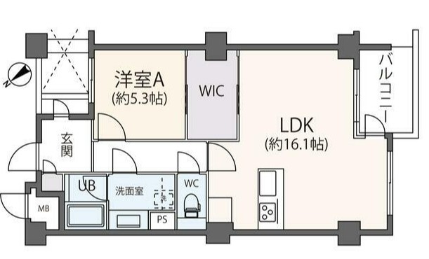 カスタネア栗平の間取り|
