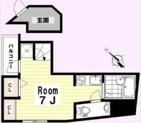 ガーデンズ代々木上原の間取り