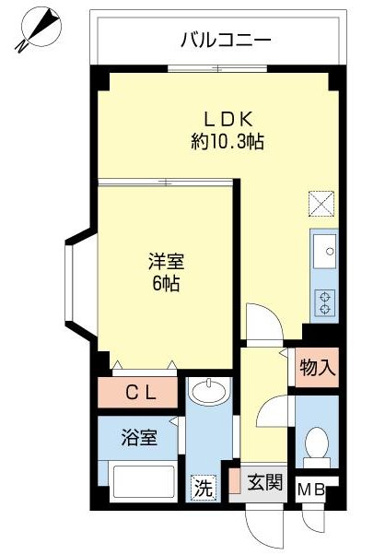 【間取り】 | アヴァンツァーレG・M