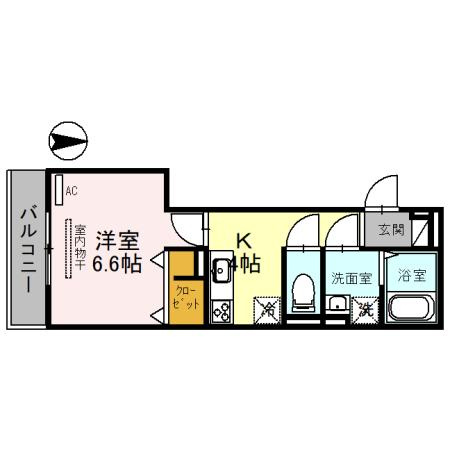 LA PAUSE EAST AVENUEの間取り
