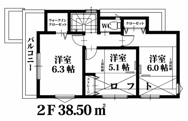 三芳町藤久保第25期の間取り