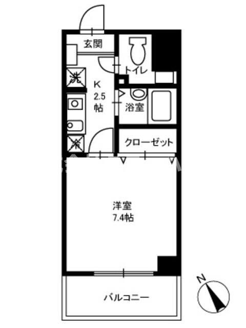 ミリアビタＮＯ．１３の間取り