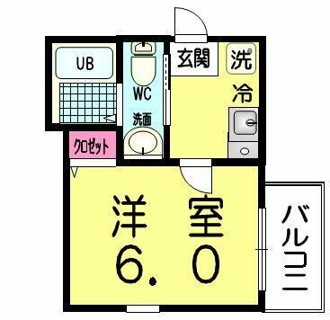 グレイスヒルズ新中野の間取り|間取りです。