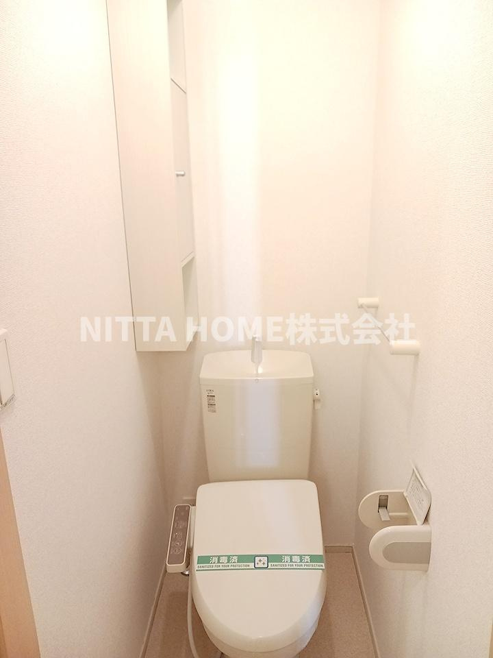 ファミール菅のトイレ|ウォシュレットも完備◎