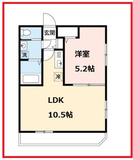 【間取り】 | ヴィータフェリーチェ東尾久