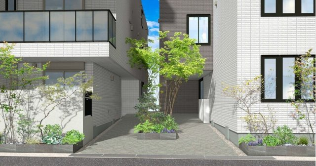 Forest　monzencho　Eastのエントランス