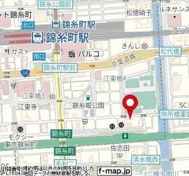 日神パレステージ錦糸町第２の地図