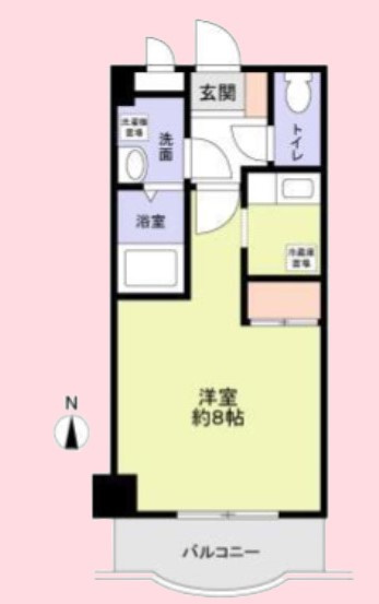 ジェイド・パレスの間取り