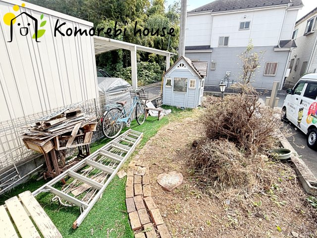 川越市大字下広谷　中古戸建の庭
