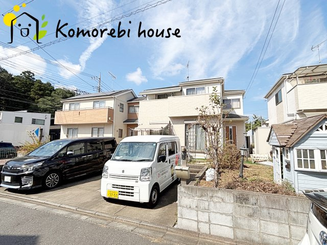 川越市大字下広谷　中古戸建の前面道路含む現地写真