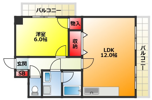 【間取り】 | コウジィコート小林ビル