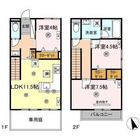 【間取り】 | アペゼ　OBG