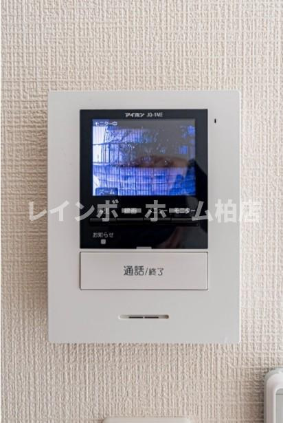ROSSO高柳のセキュリティ|モニタ付インターホンです