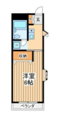 メゾンドテイクの間取り