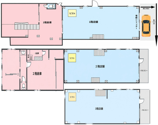 堺市堺区御陵通　貸倉庫[物件番号：1112189]