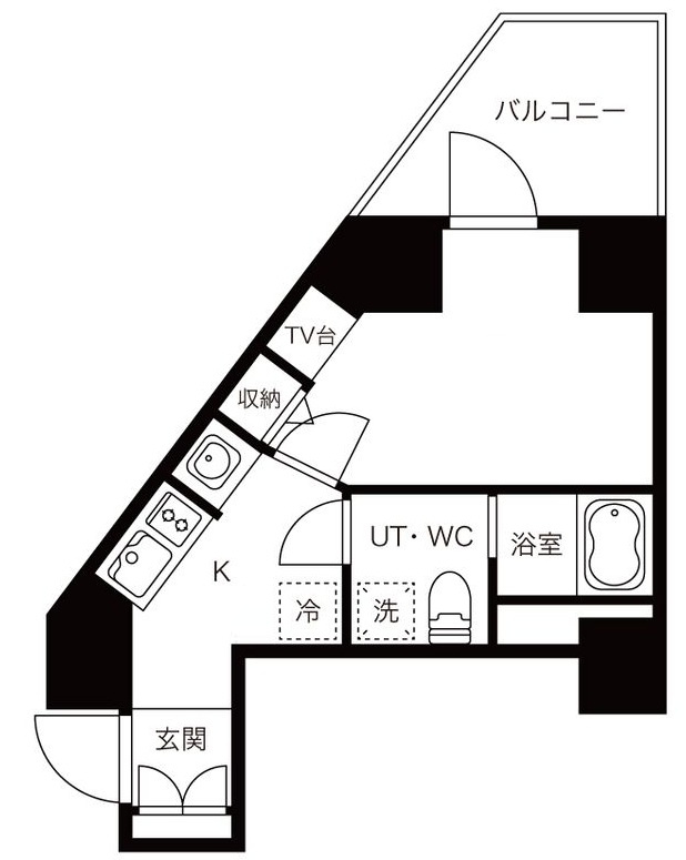 アイディ西五反田の間取り|間取りです。