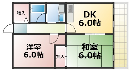 【間取り】 | ポールドジ森ノ宮　仲介手数料無料