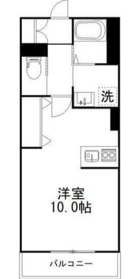 クオーレ薬円台Ⅲの間取り